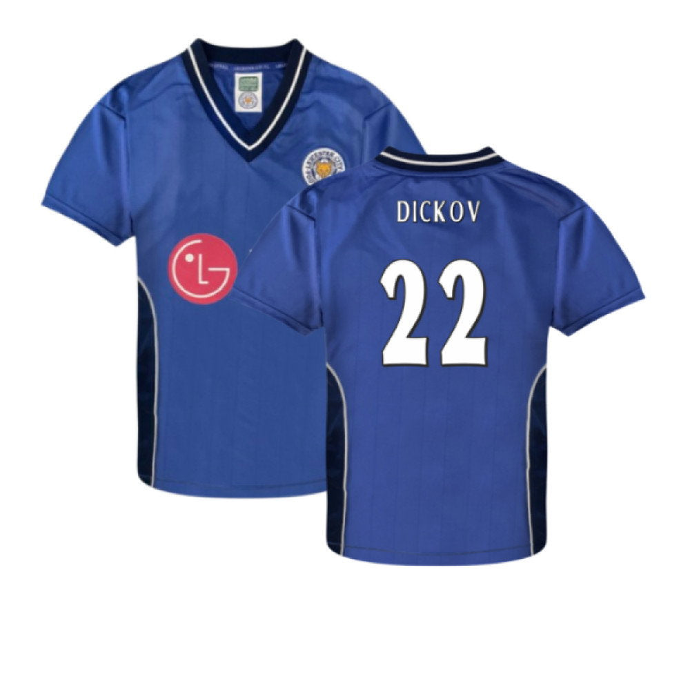 Leicester City 2002 Home Retro Shirt (Dickov 22)_0
