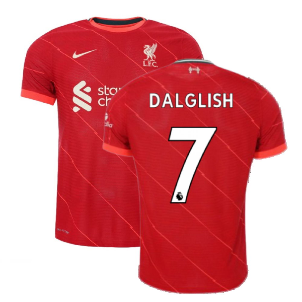 Liverpool 2021-2022 Vapor Home Shirt (DALGLISH 7)_0