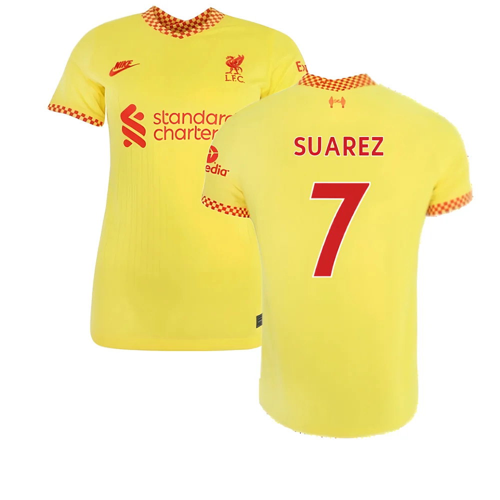 Liverpool 2021-2022 Womens 3rd Shirt (SUAREZ 7)_0