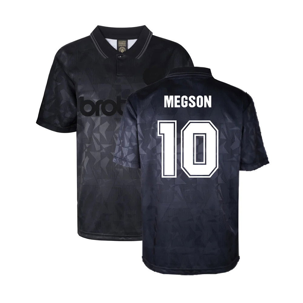 Man City 1990 Blackout Retro Shirt (MEGSON 10)_0