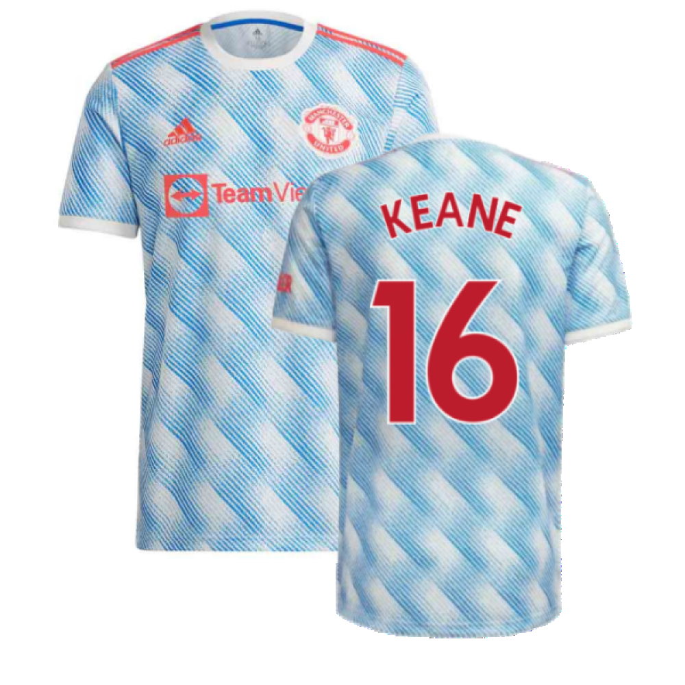 Man Utd 2021-2022 Away Shirt (KEANE 16)_0
