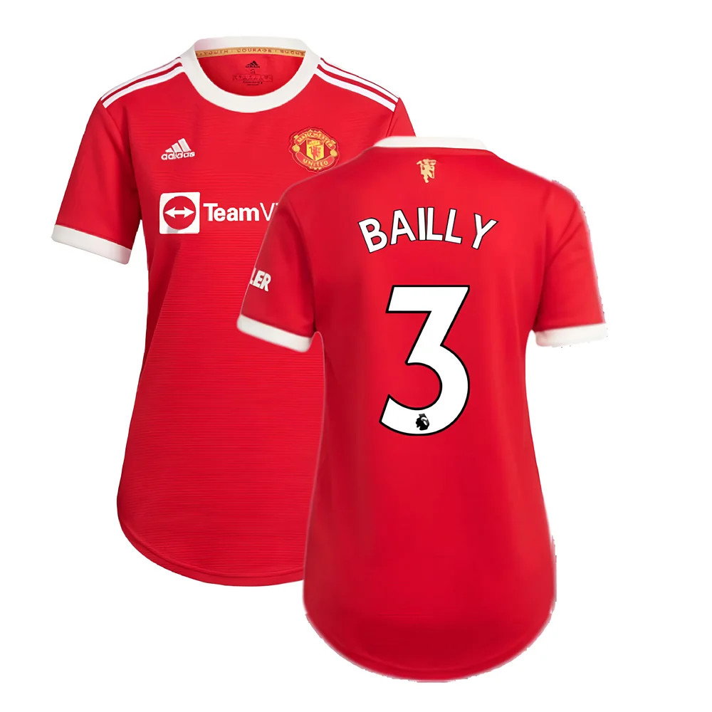 Man Utd 2021-2022 Home Shirt (Ladies) (BAILLY 3)_0