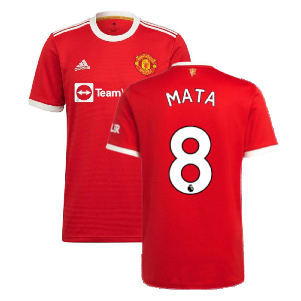 Man Utd 2021-2022 Home Shirt (MATA 8)_0