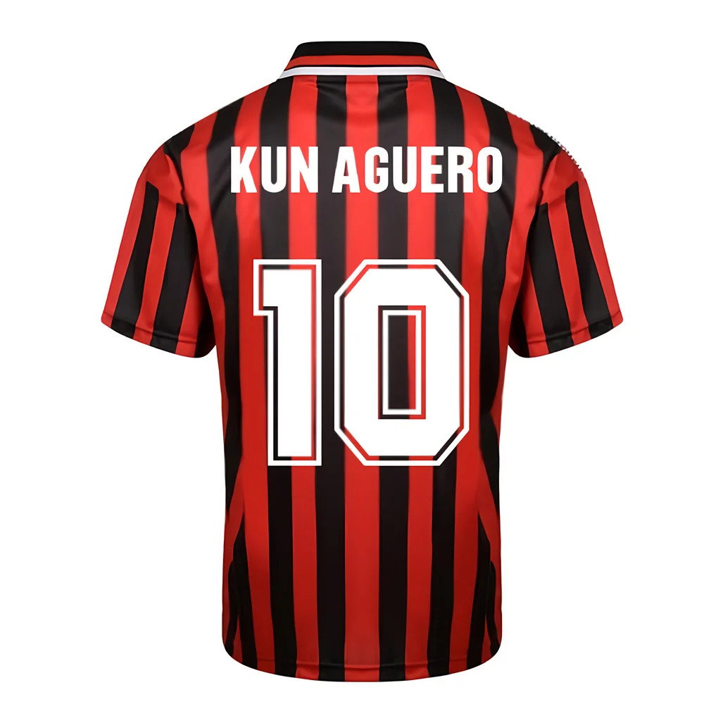 Manchester City 1994 Away Retro Shirt (KUN AGUERO 10)_0