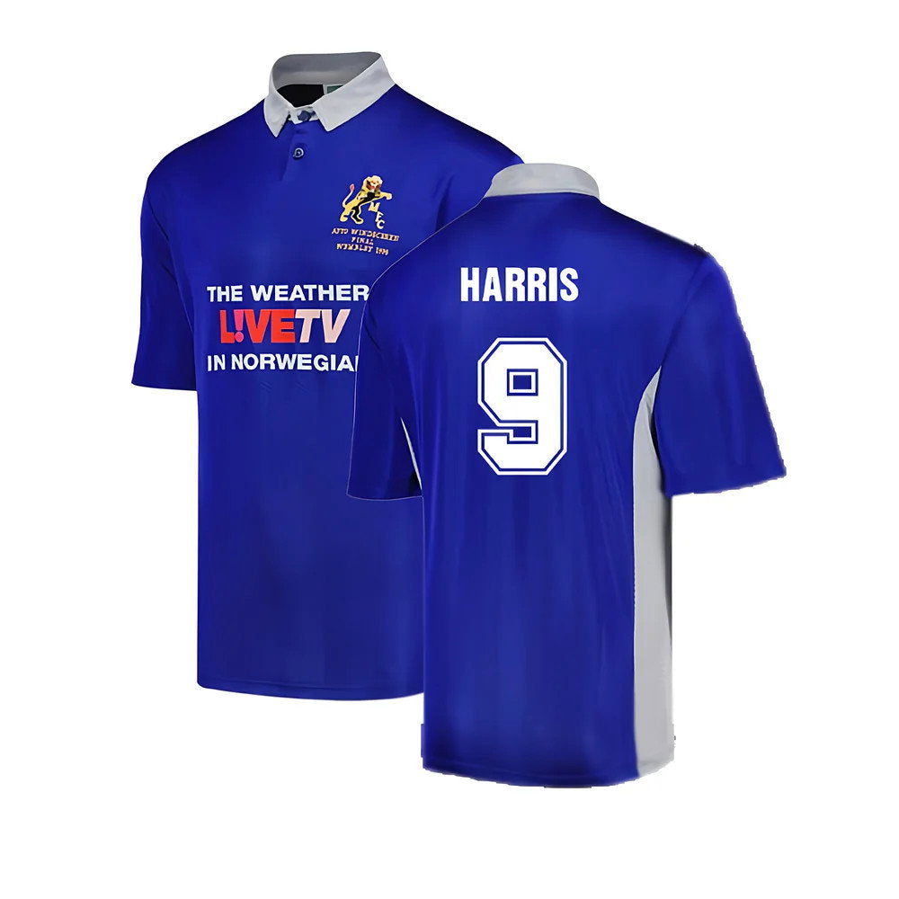 Millwall 1998 Retro Home Shirt (Harris 9)_0