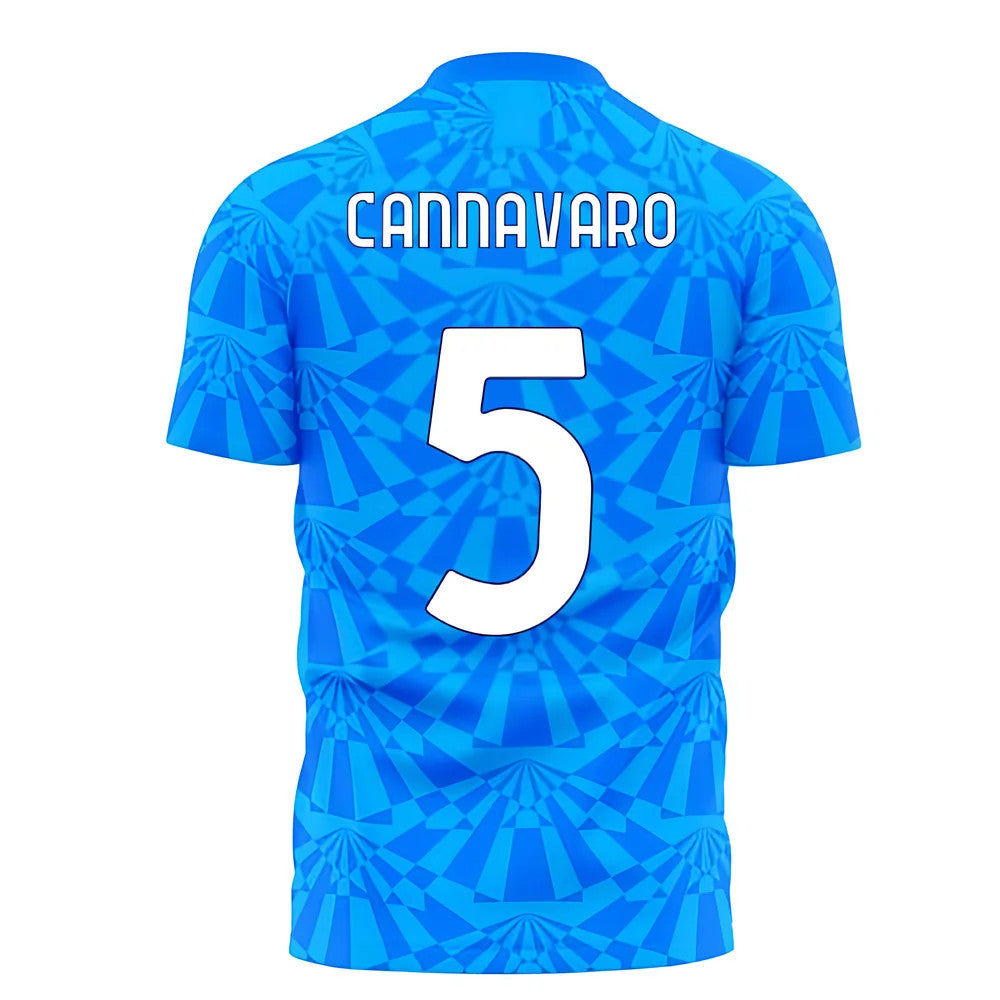 Napoli 1990s Home Concept Football Kit (Libero) (CANNAVARO 5) - Little Boys_0