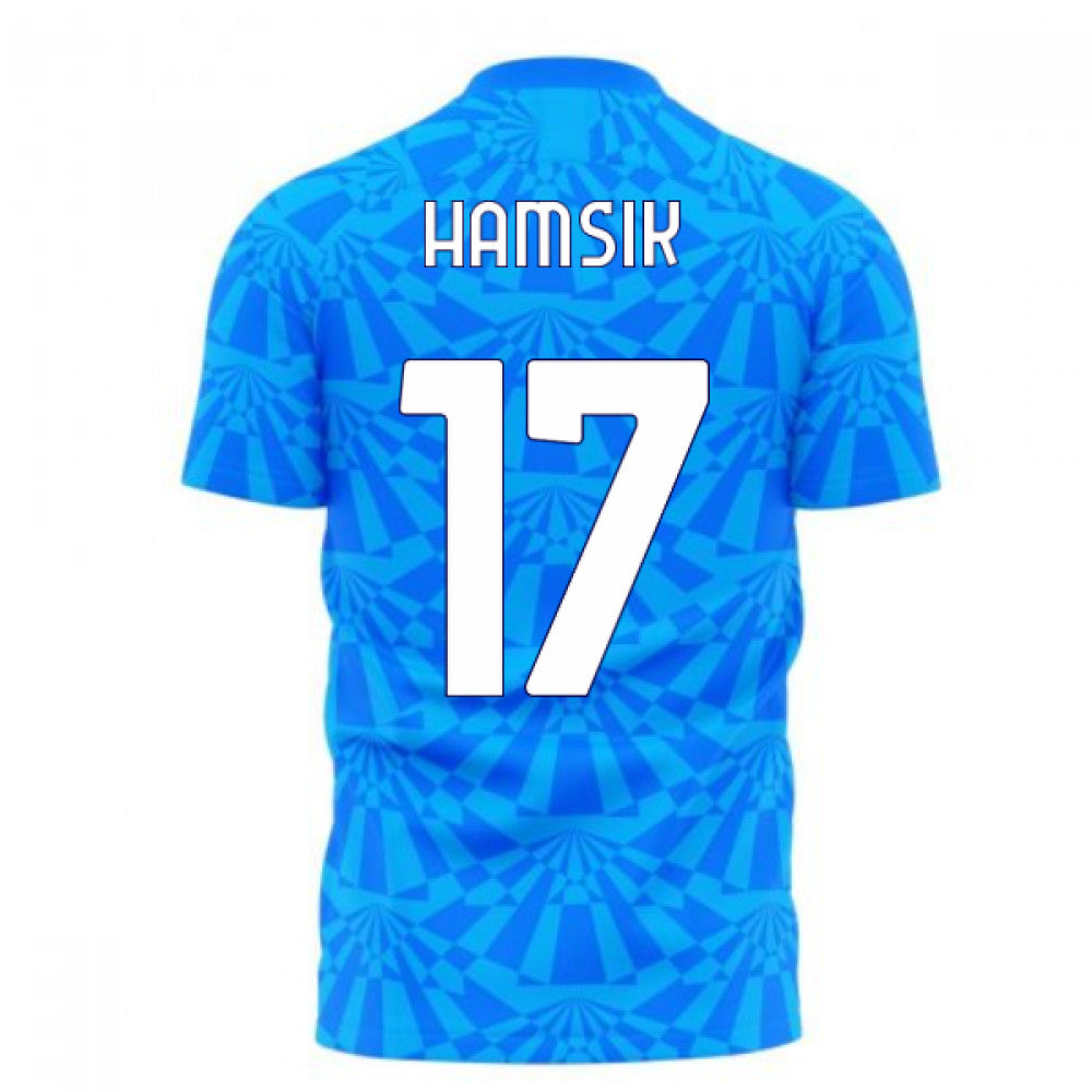 Napoli 1990s Home Concept Football Kit (Libero) (HAMSIK 17) - Little Boys_0