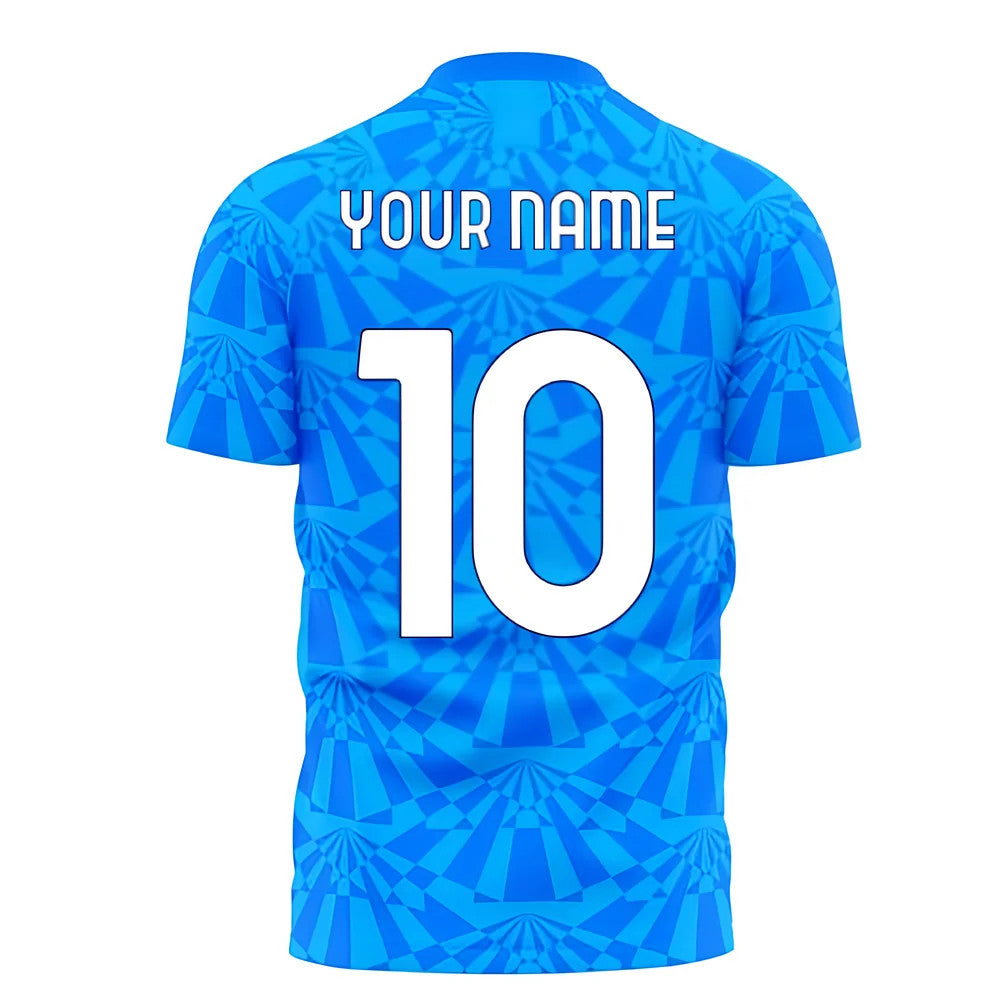 Napoli 1990s Home Concept Football Kit (Libero) (Your Name) - Little Boys_0