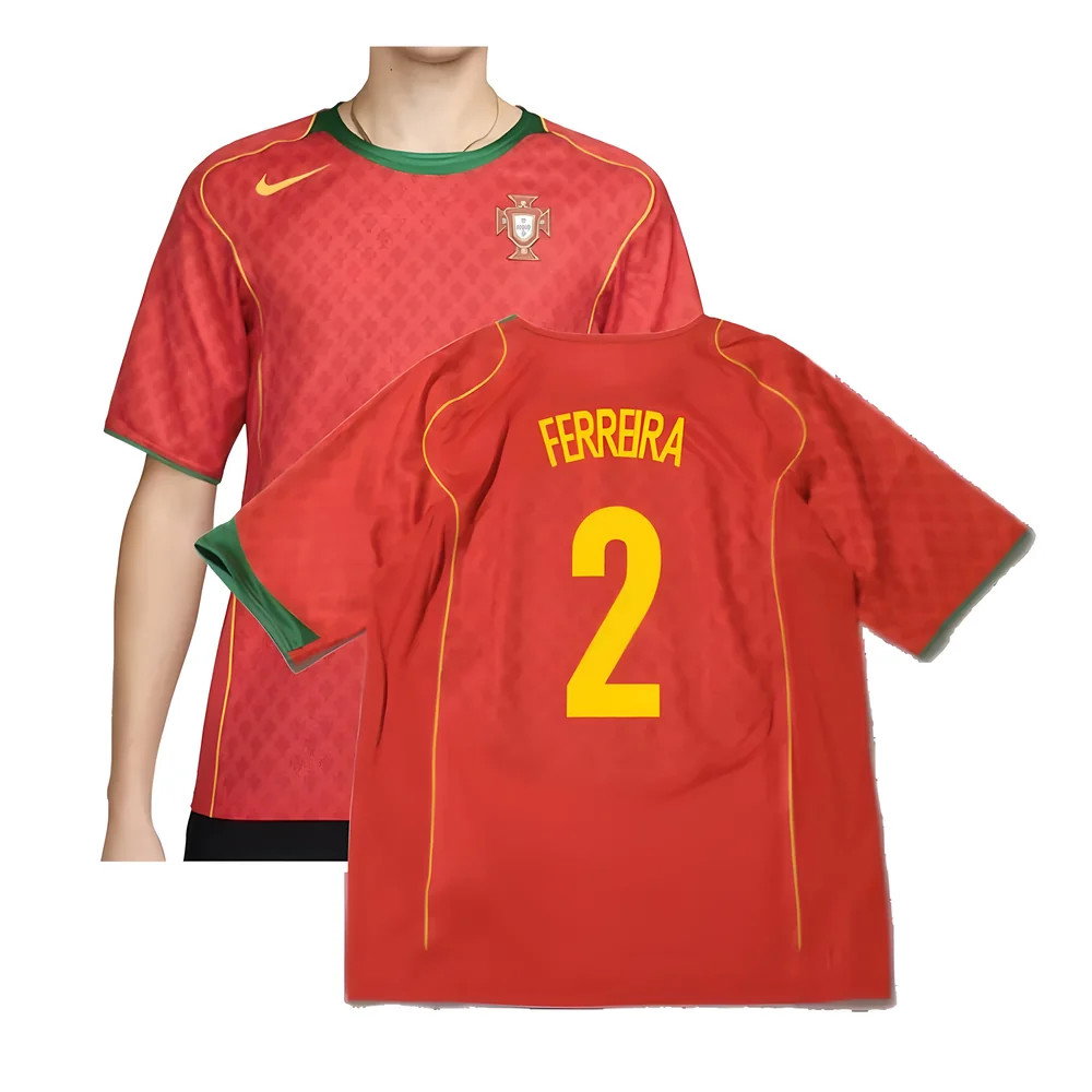 Portugal 2004 Reissue Home Shirt (Ferreira 2)_0