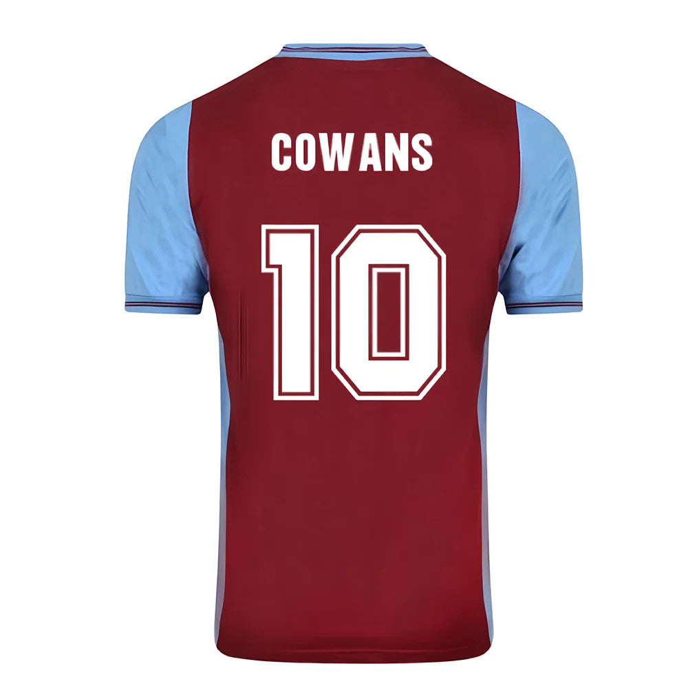 Score Draw Aston Villa 1982 Champions Of Europe Retro Football Shirt (Cowans 10)_0