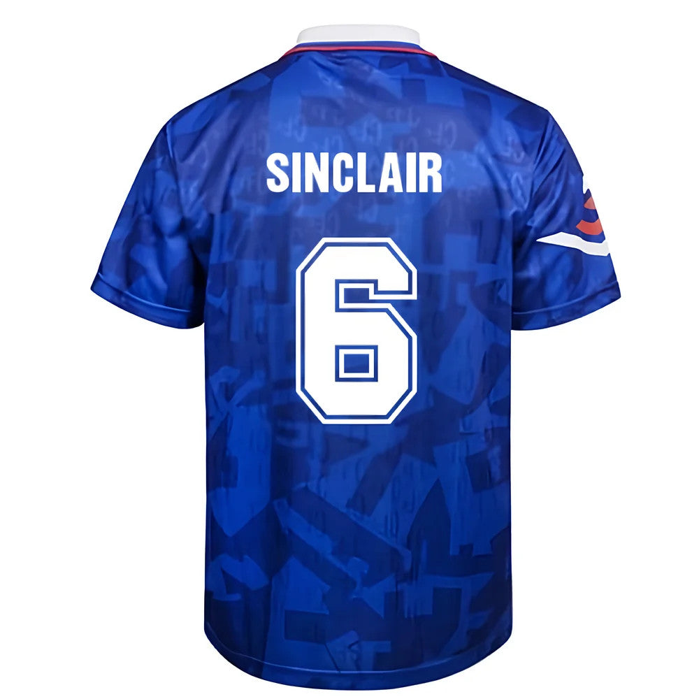 Score Draw Chelsea 1992 Retro Football Shirt (Sinclair 6)_0