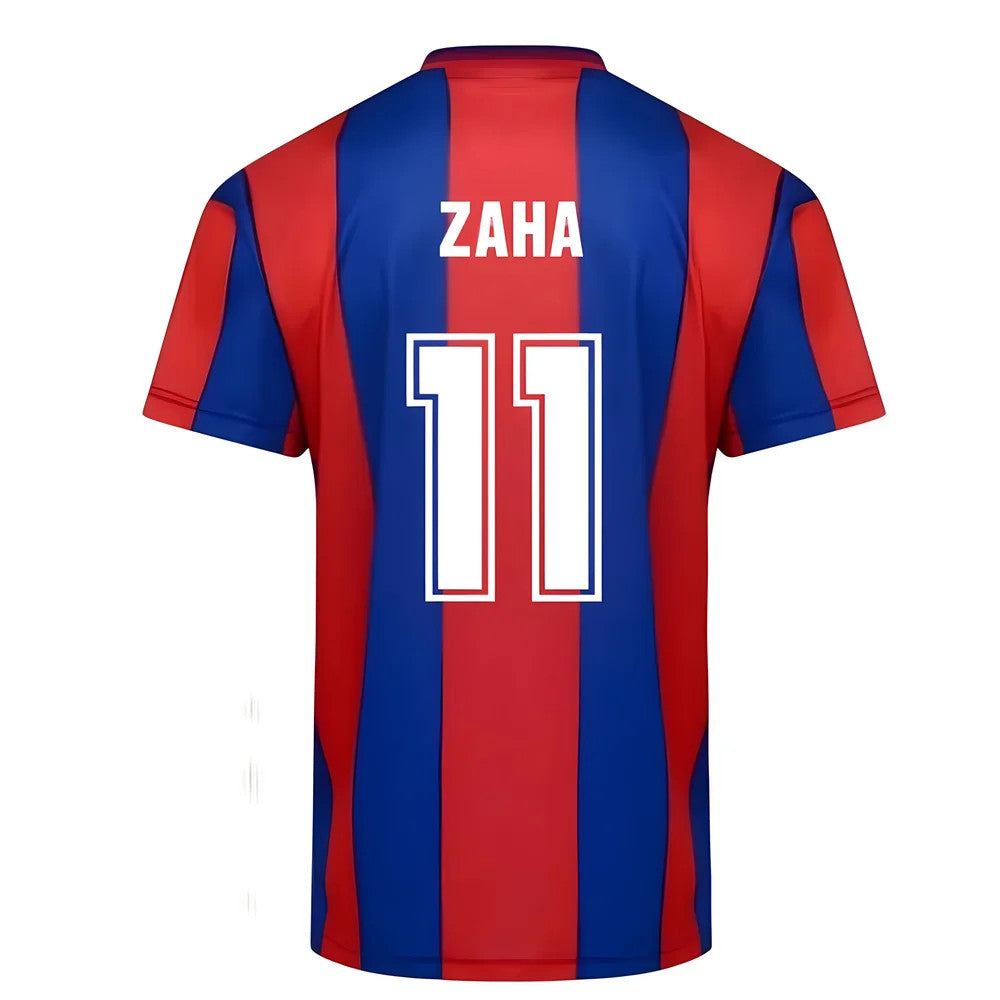 Score Draw Crystal Palace 1990 FA Cup Final Retro Football Shirt (Zaha 11)_0