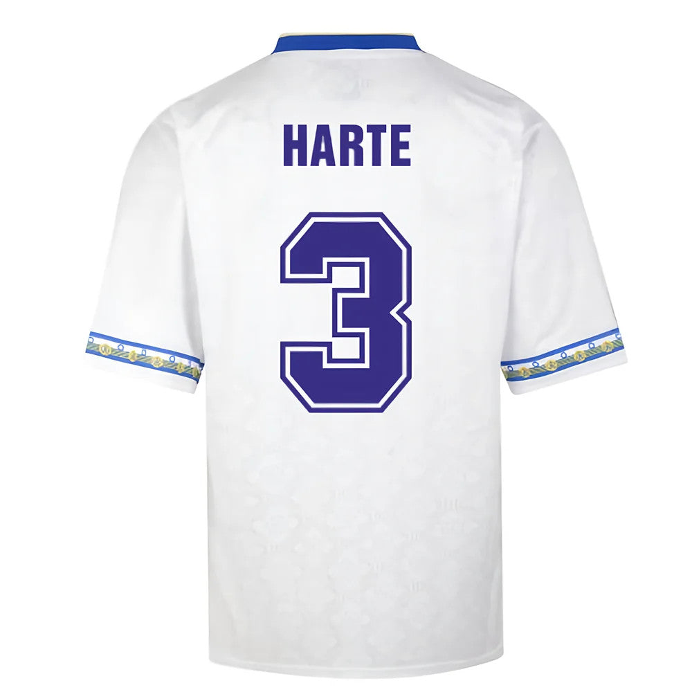 Score Draw Leeds United 1993 Admiral Retro Football Shirt (HARTE 3)_0