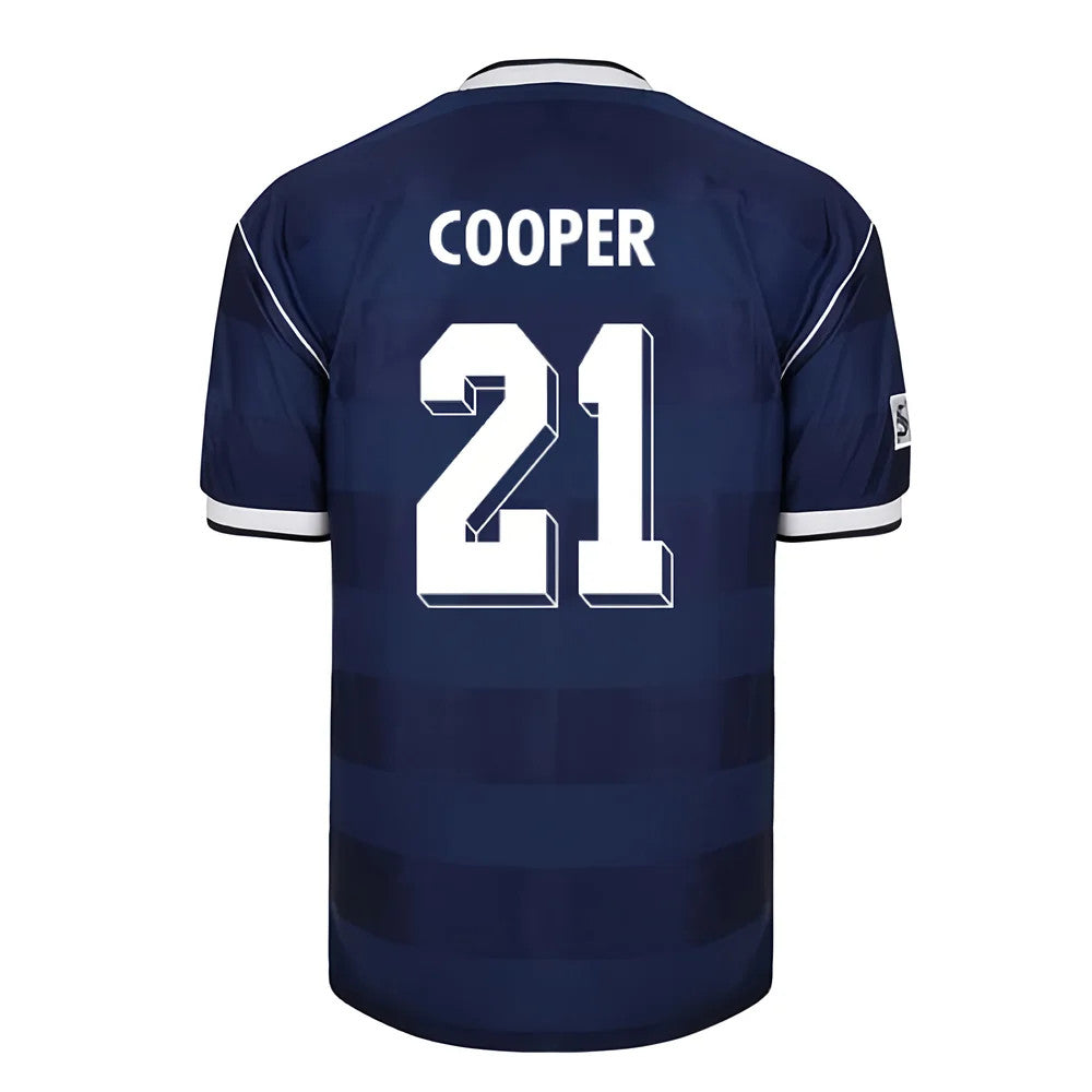 Score Draw Scotland 1986 Retro Football Shirt (Cooper 21)_0