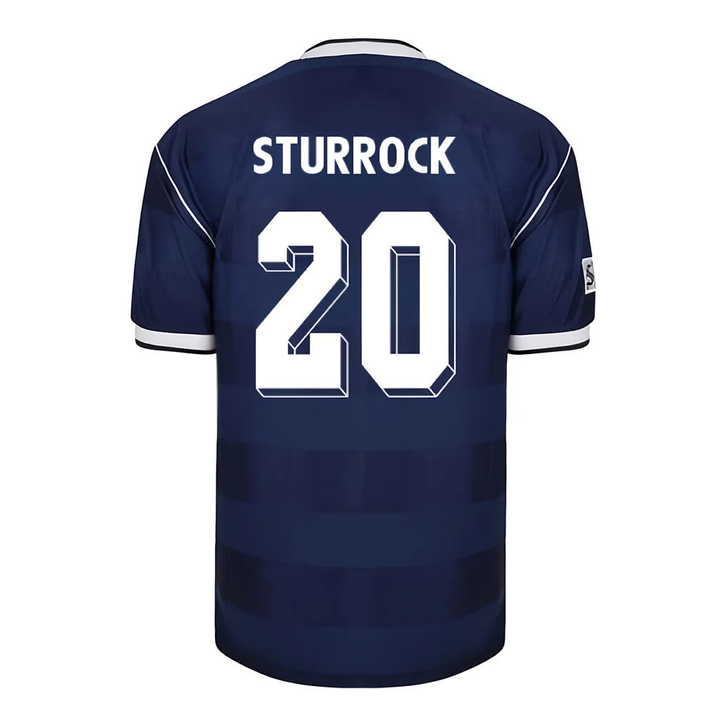 Score Draw Scotland 1986 Retro Football Shirt (Sturrock 20)_0