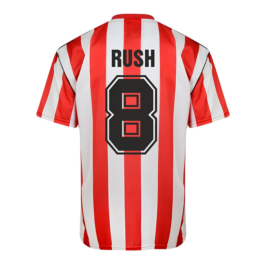 Score Draw Sunderland 1990 Retro Football Shirt (Rush 8)_0