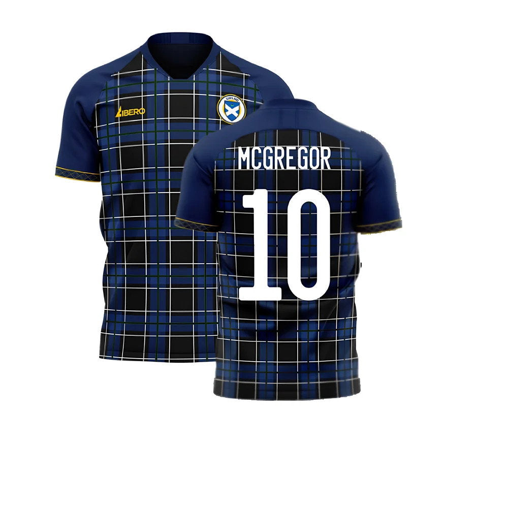 Scotland 2025-2026 Home Concept Football Kit (Libero) (McGREGOR 10)_0