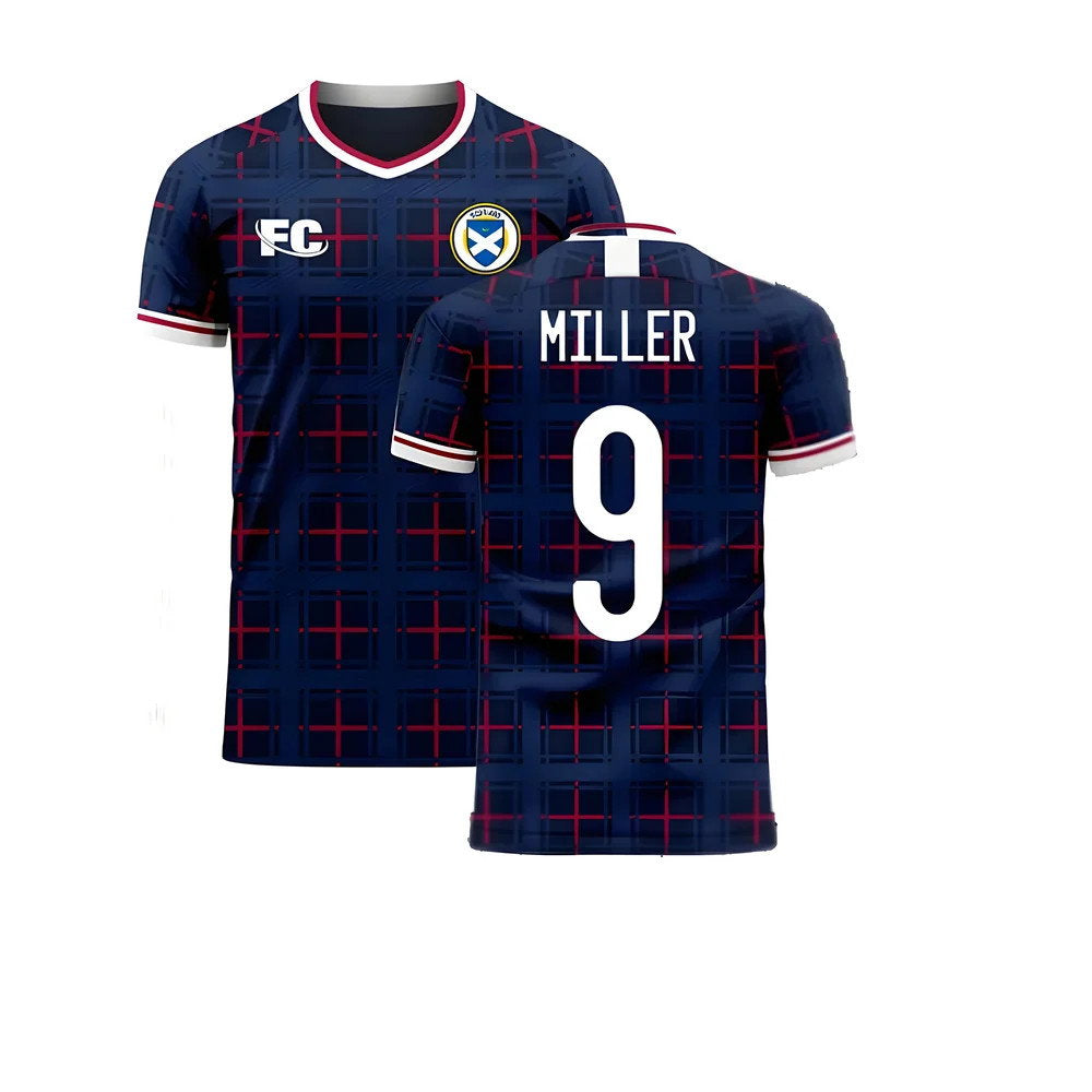 Scotland 2020-2021 Home Concept Shirt (Fans Culture) (Miller 9)_0