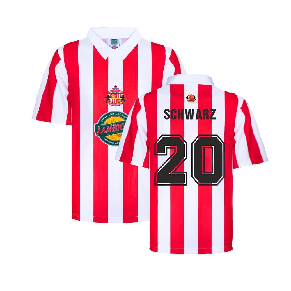Sunderland 1999 Home Retro Shirt (Schwarz 20)_0