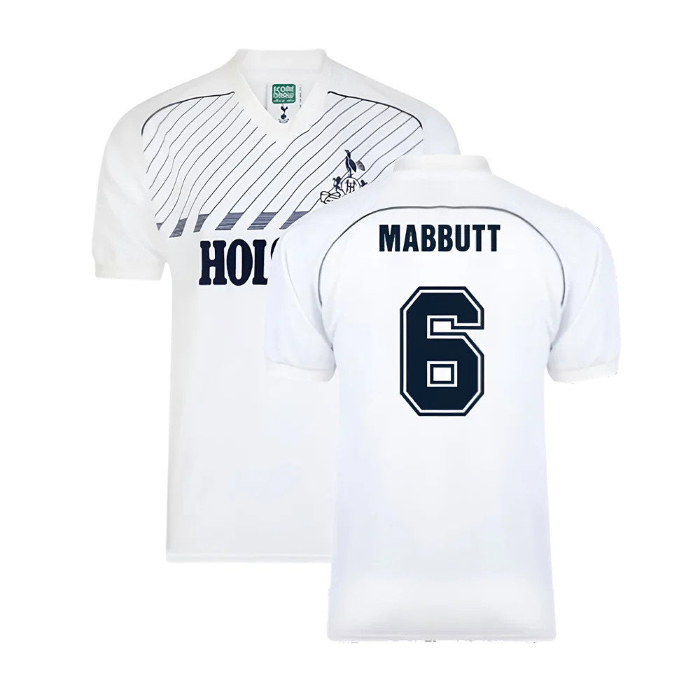 Tottenham 1986 Retro Home Shirt (Mabbutt 6)_0