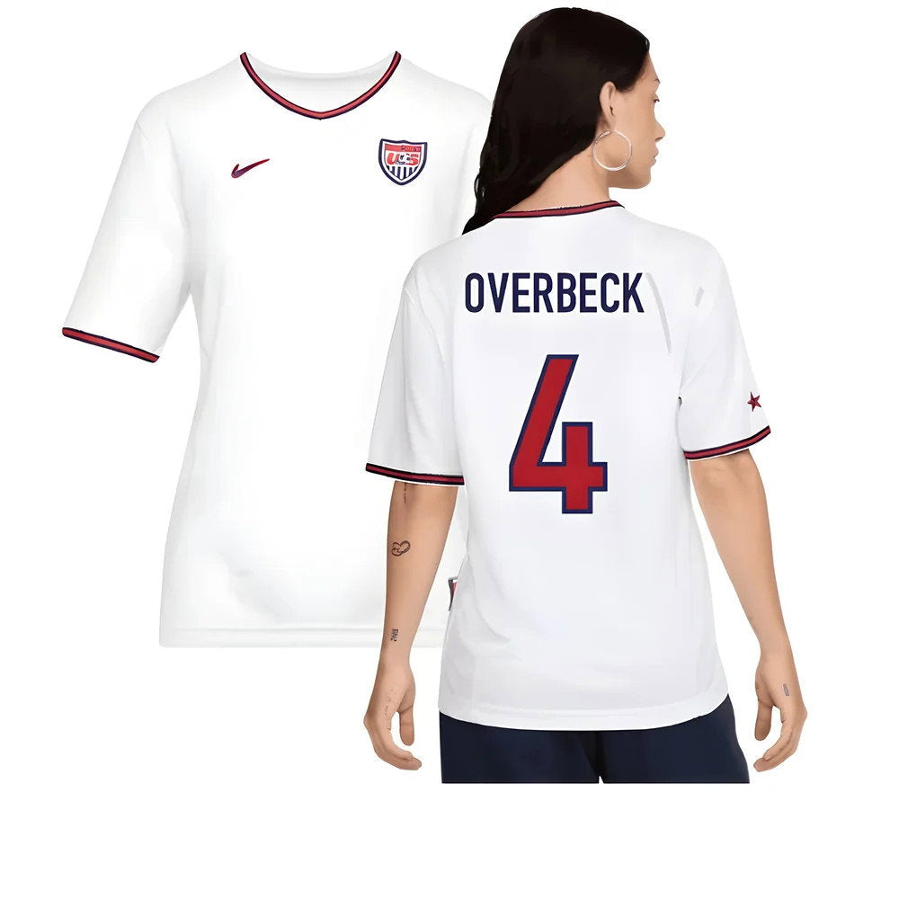 USWNT USA 1999 Reissue Home Shirt (Womens) (Overbeck 4)_0