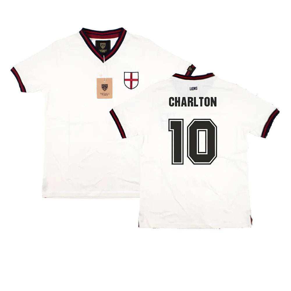 Vintage Football England Home Retro Shirt (Charlton 10)_0
