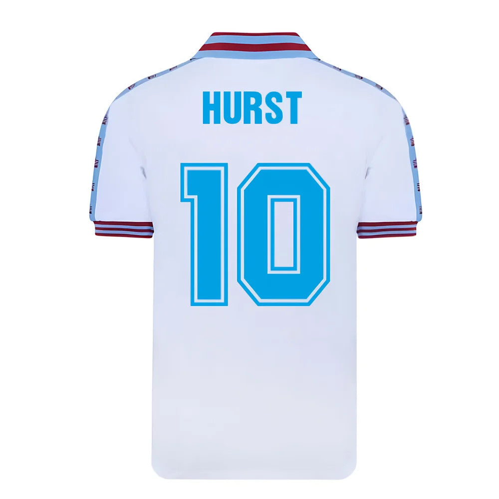 West Ham United 1980 FA Cup Final Admiral Shirt (HURST 10)_0