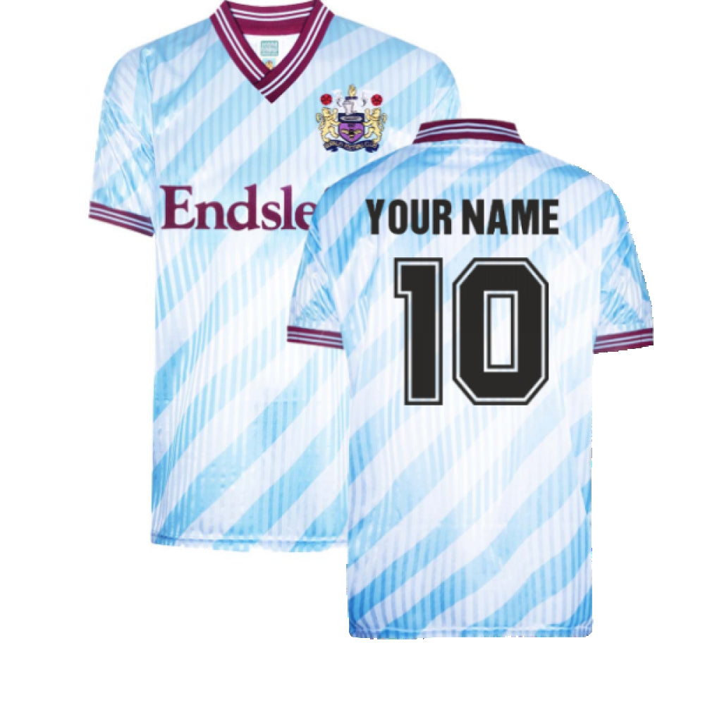 Burnley 1988 Away Retro Shirt (Your Name)_0