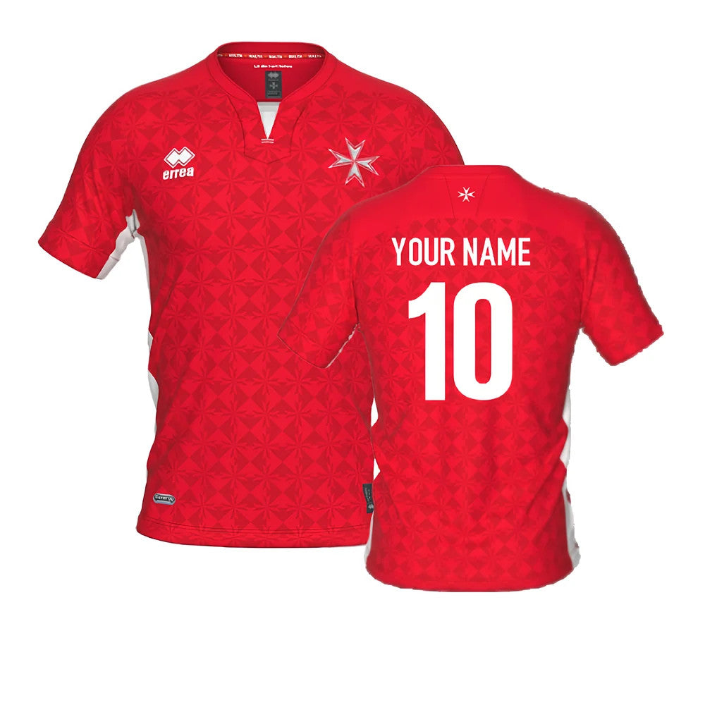 2022-2023 Malta Home Shirt (Your Name)_0