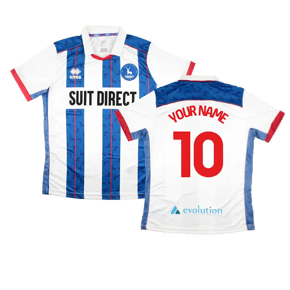 2022-2023 Hartlepool United Home Shirt (Your Name)_0