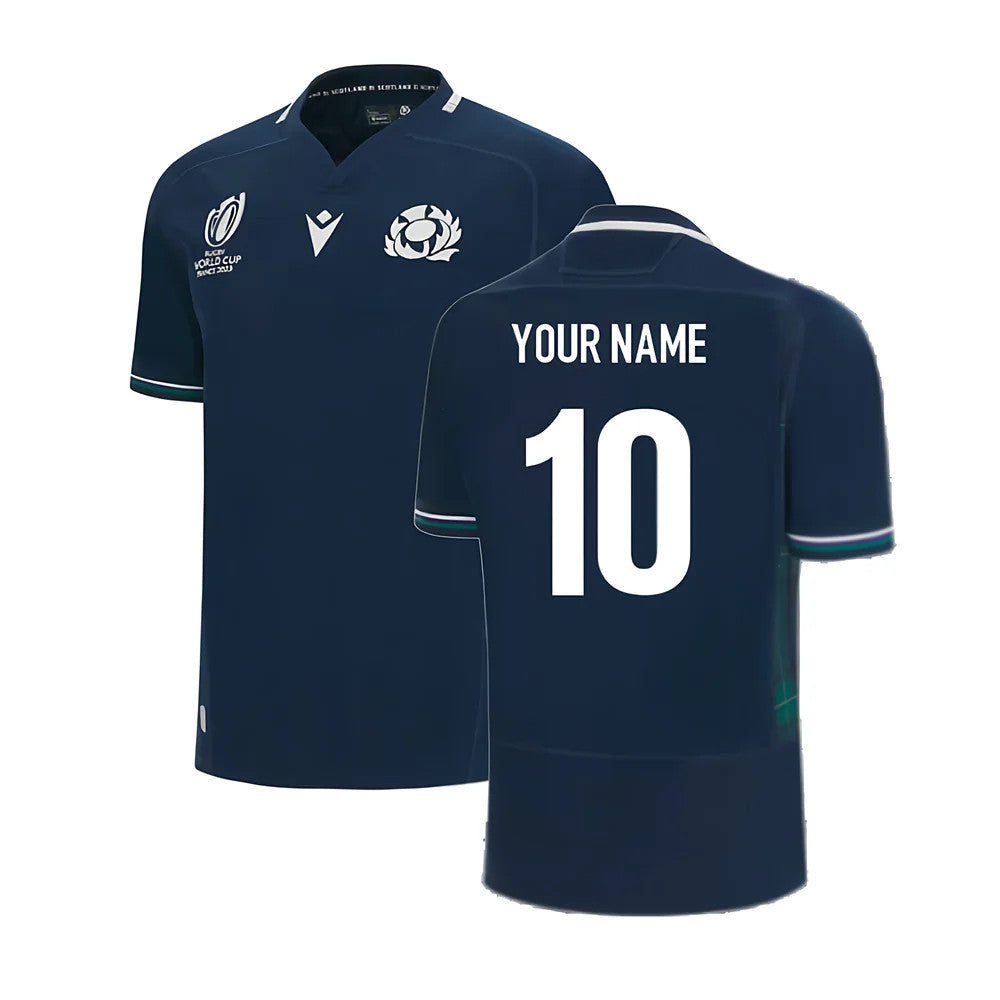 Scotland RWC 2023 Home Replica Rugby Shirt (Your Name)_0