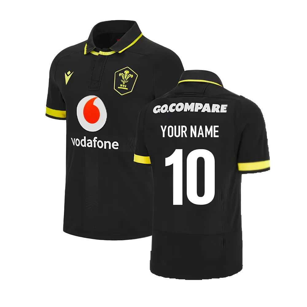 2023-2024 Wales WRU Away Match Rugby Shirt (Your Name)_0