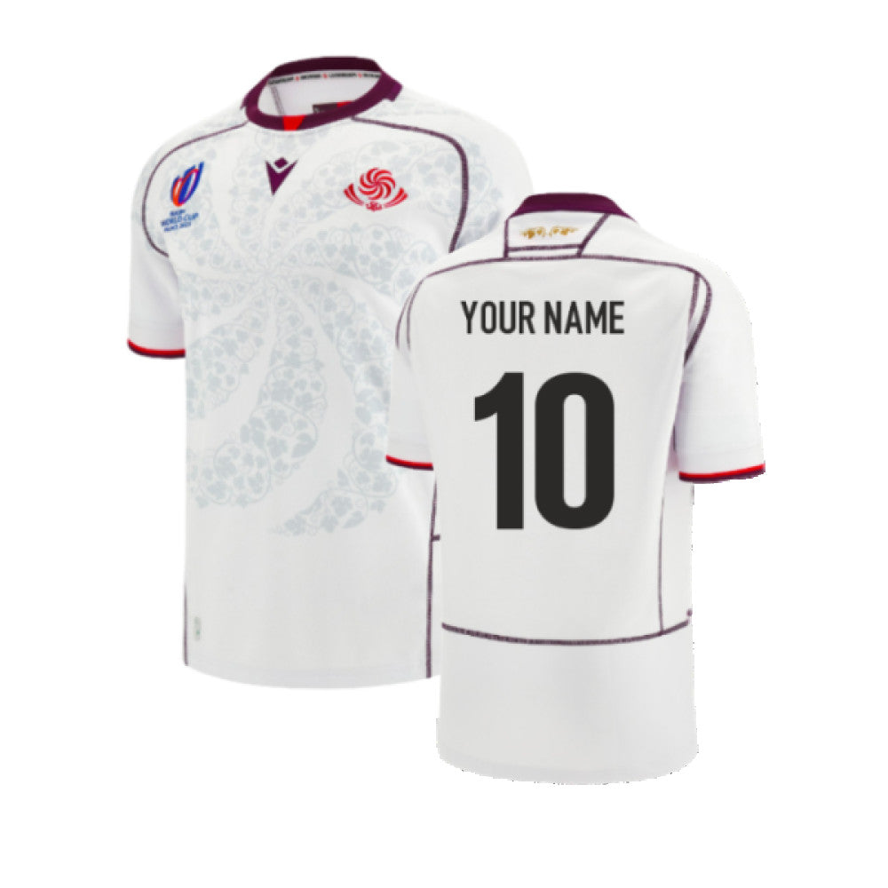 2023-2024 Georgia Rugby Replica Away Shirt (Your Name)_0