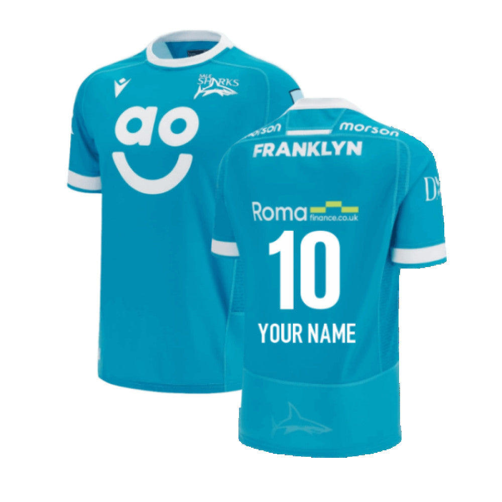 2023-2024 Sale Sharks Rugby Away Shirt (Your Name)_0