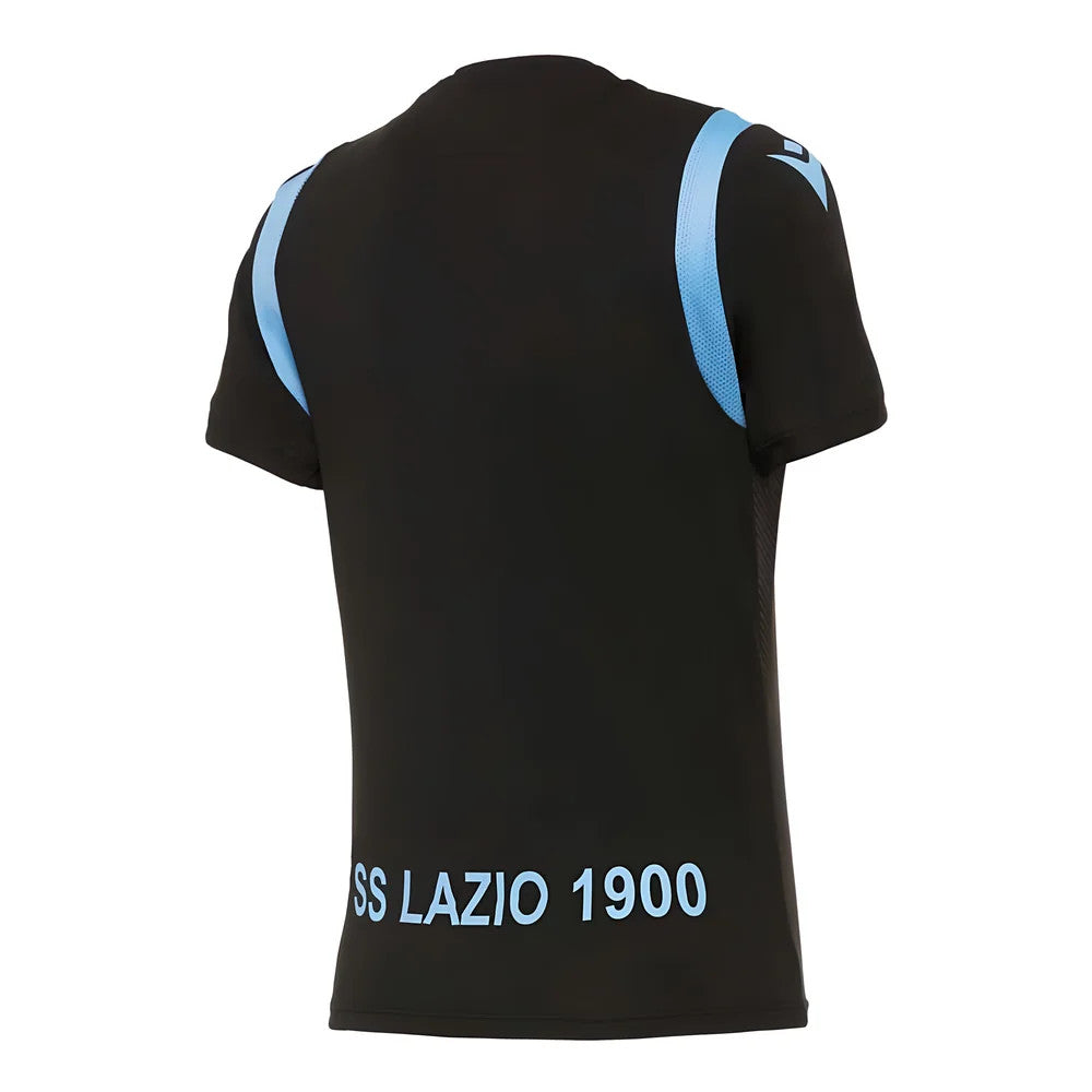 2020-2021 Lazio Pre-Match Training Shirt (Black)_1