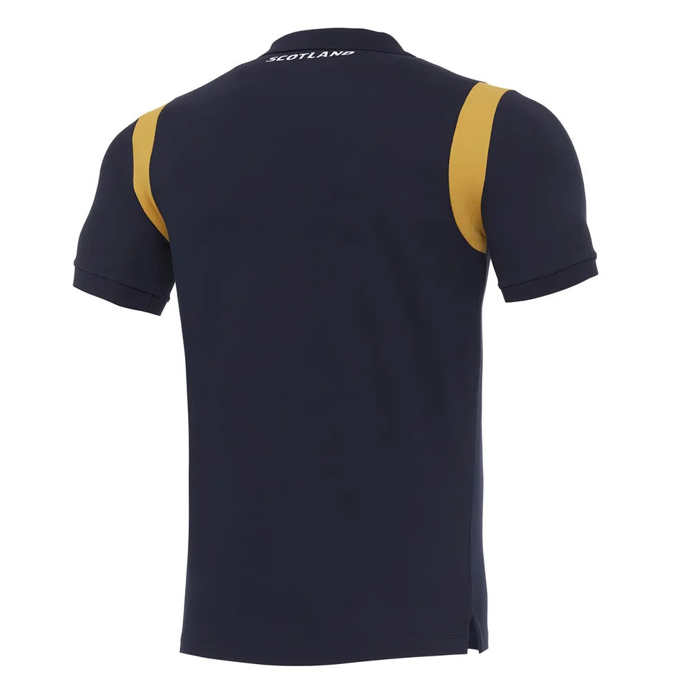 2020-2021 Scotland Official Polycotton Polo Shirt (Navy)_1