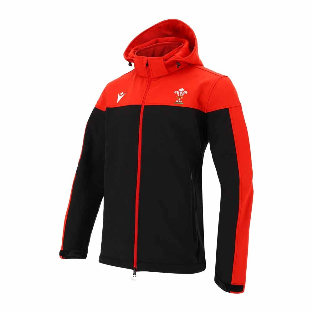 2020-2021 Wales Weighted Softshell Full Zip Jacket (Black)_0