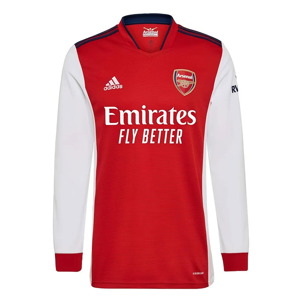 Arsenal 2021-2022 Long Sleeve Home Shirt (ROCASTLE 7)_3