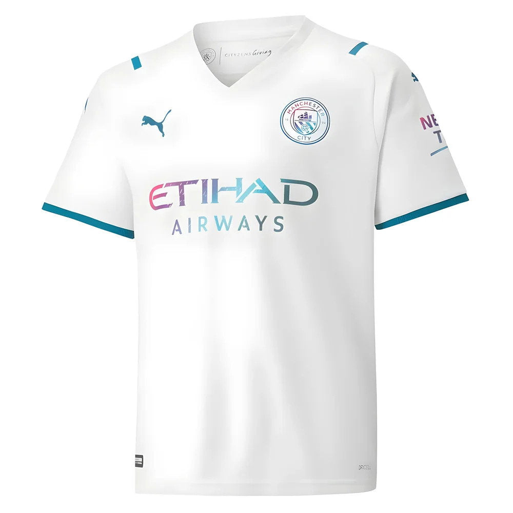 2021-2022 Man City Away Shirt (Kids) (DE BRUYNE 17)_3