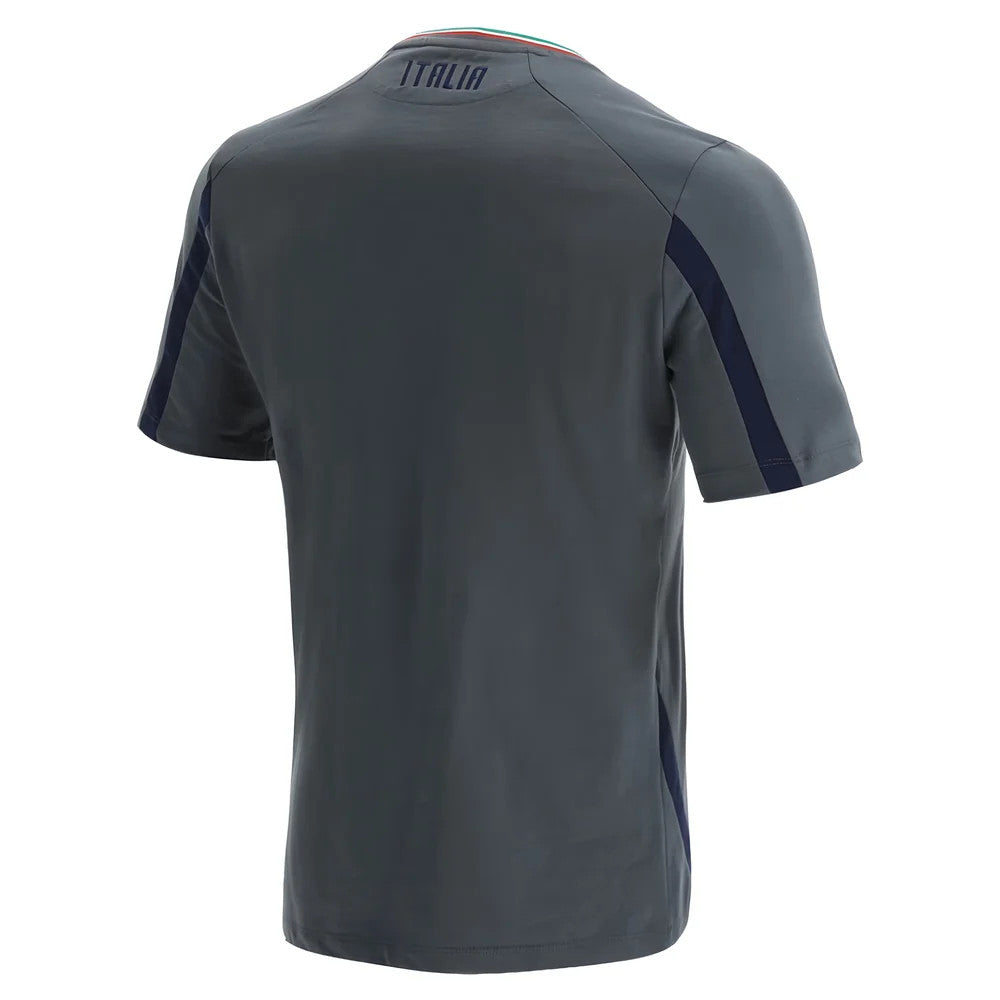 2021-2022 Italy Rugby Player Cotton Poly T-Shirt_1