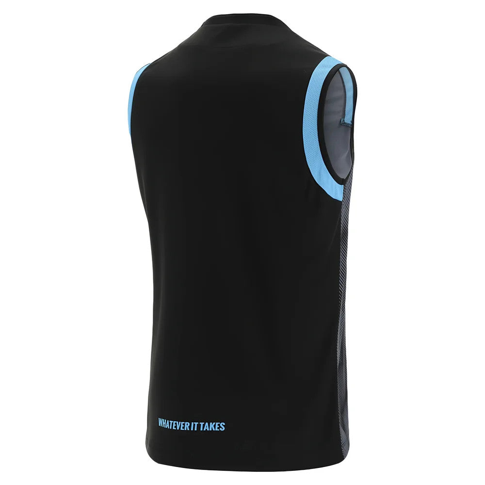 2021-2022 Glasgow Warriors Sleeveless Training Shirt (Black)_1