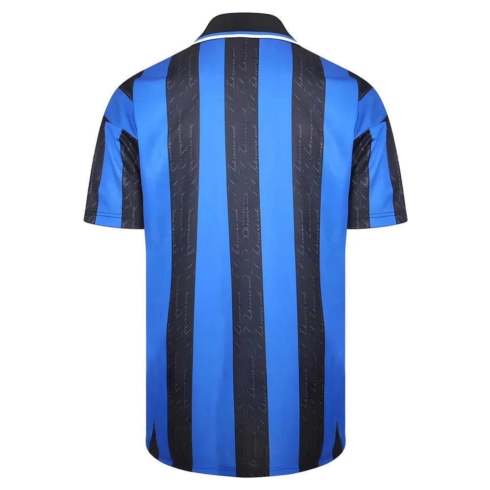 1998 Inter Milan Score Draw Home Shirt (J.ZANETTI 4)_4