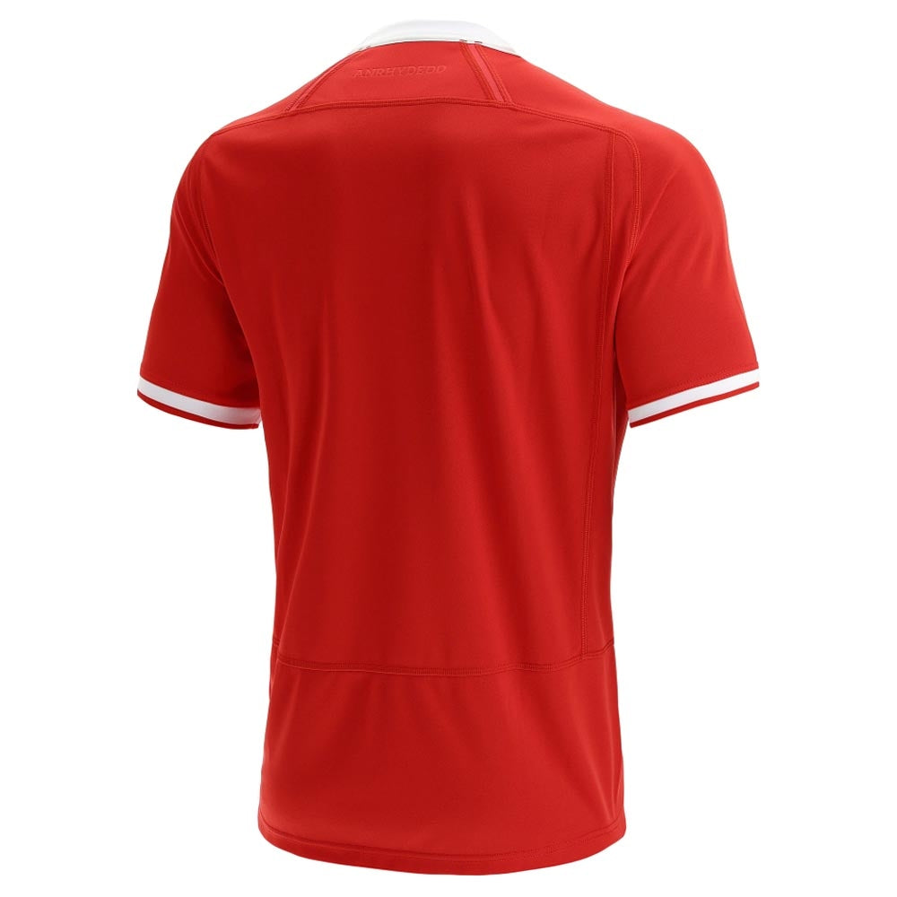 2021-2022 Wales Home Poly Rugby Shirt (Kids)_1