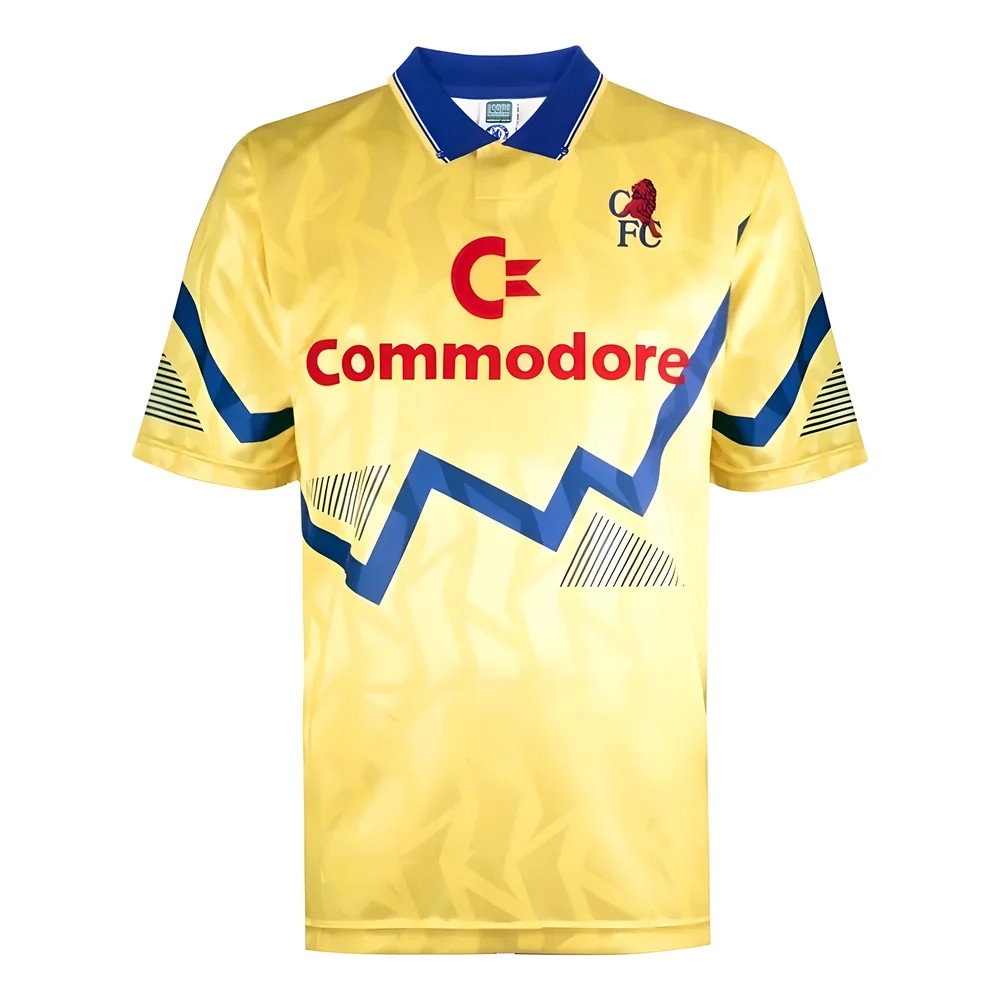 Chelsea 1990 Third Football Shirt (HAZARD 10)_2