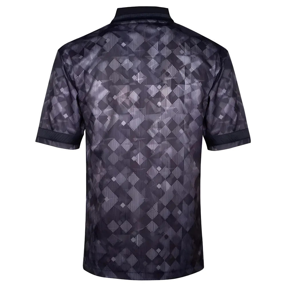 England 1990 Black Out Retro Football Shirt (Gerrard 4)_4