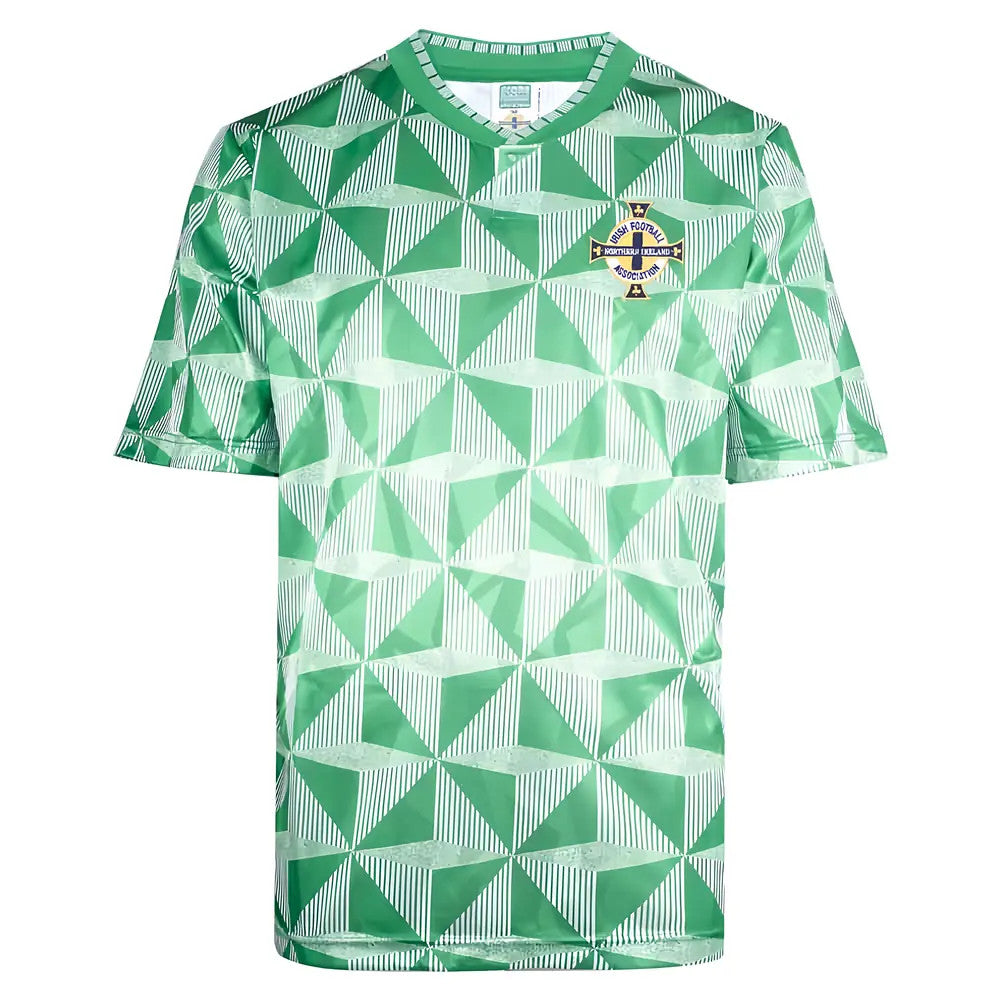 Northern Ireland 1990 Home Retro Shirt (Your Name)_3