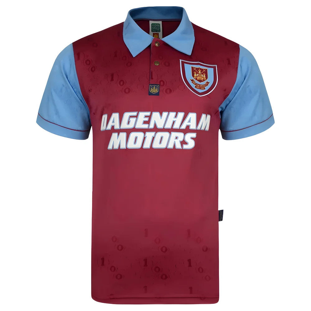 West Ham 1995-1996 Home Retro Shirt_0