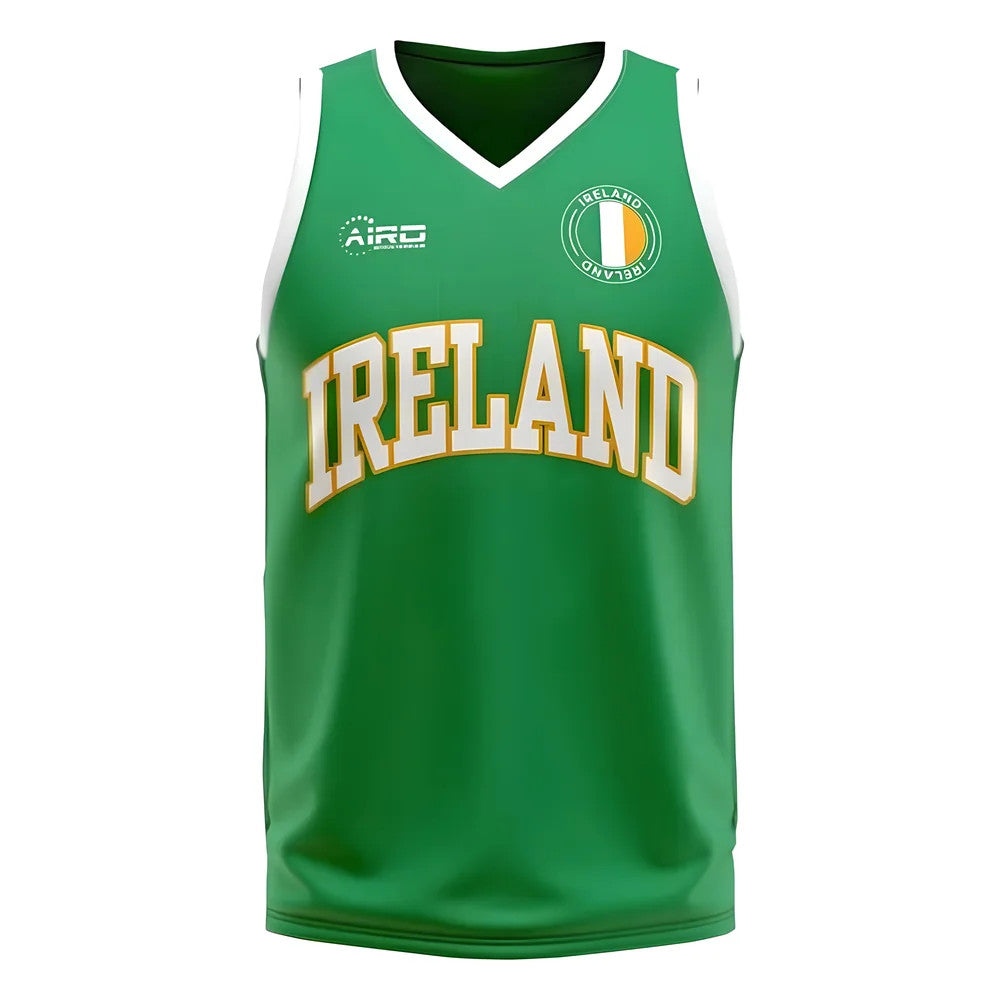 Ireland Home Concept Basketball Shirt - Kids_0