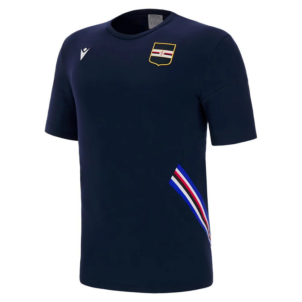 2022-2023 Sampdoria Travel Tee (Navy)_0