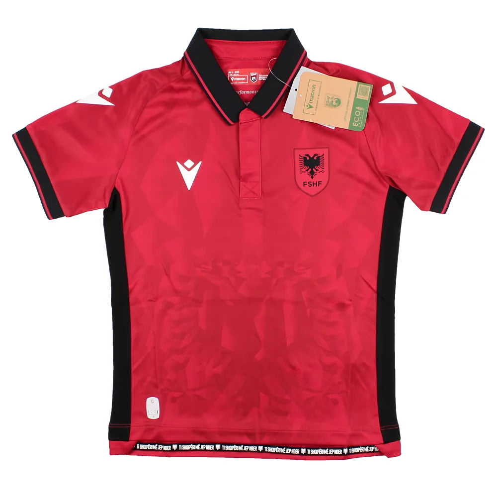 2023-2024 Albania Home Authentic Shirt (Kids) (Your Name)_3